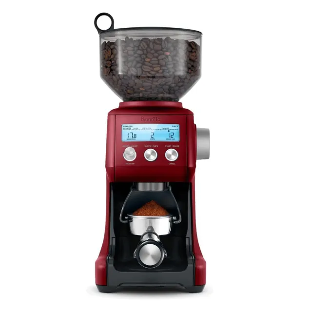 【Breville】BCG820XL the Smart Grinder™ Pro 專業級定量磨豆機（櫻桃紅）(總代理公司貨)