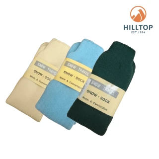 【Hilltop 山頂鳥】保暖厚雪襪｜PH47XXE5ST(單雙/三款任選)