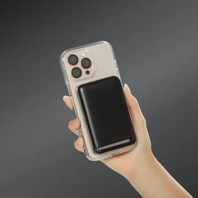 【MAGEASY】MagPower Qi2 15W 磁吸充電支架行動電源 10000mAh(單孔30W輸出)