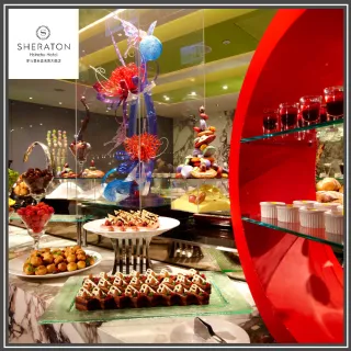 【豐邑喜來登大飯店】年末下殺！盛宴自助餐廳假日下午茶單人券(MO)