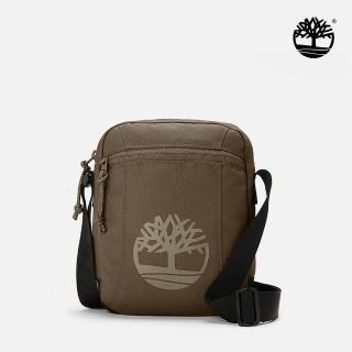 【Timberland】中性軍綠色戶外側背小包(A43PBA58)