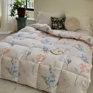 【京都手祚】石墨烯遠紅外線羽絲絨保暖冬被(單/雙 均一價/多款任選/保暖冬被/石墨烯被/棉被)