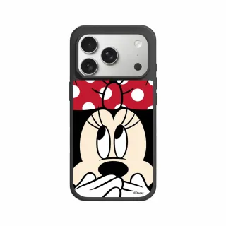 【RHINOSHIELD 犀牛盾】iPhone 17/Air/Pro/Max SolidX 強化吸震緩衝防摔手機殼/米奇系列-米妮摀嘴(迪士尼)