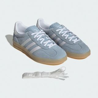 【adidas 愛迪達】GAZELLE INDOOR 運動休閒鞋 德訓鞋 滑板 復古 女鞋 - Originals JQ7009
