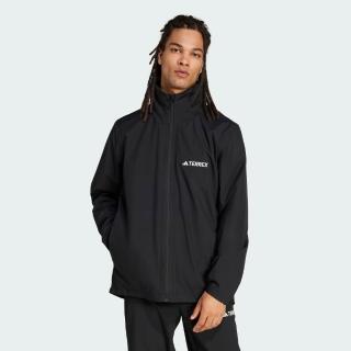 【adidas 愛迪達】MULTI ESSENTIALS 連帽外套 防風 男 JM8692