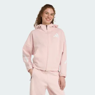 【adidas 愛迪達】Z.N.E. 連帽外套 女 KC7905