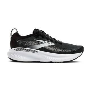 【BROOKS】布魯克斯 Adrenaline GTS 25 女 慢跑鞋 超寬楦 跑鞋 黑白(1204432E090)