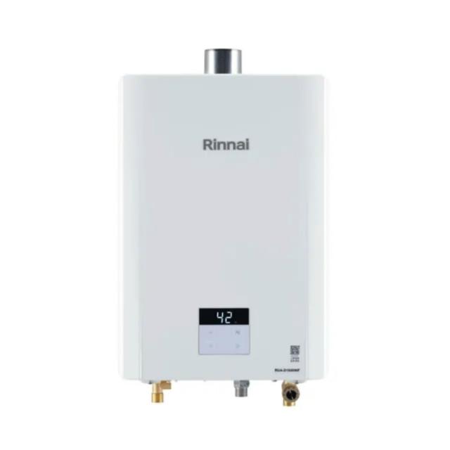 【林內】13公升數位恆溫強制排氣屋內型RUA-C1300WF熱水器FE式NG1/LPG(RUA-D1300WF基本安裝)