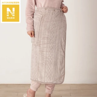【NITORI 宜得利家居】吸濕發熱 多用途蓋毯 N WARM CABLE LMO(吸濕發熱 多用途蓋毯 蓋毯 毯 N WARM)