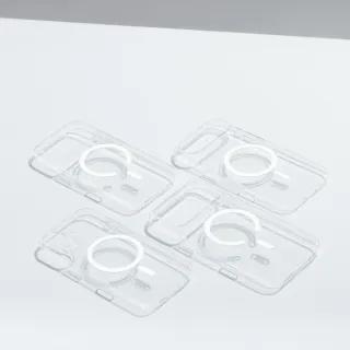 【MAGEASY】iPhone 17 Cryst M 超輕薄不發黃磁吸透明手機殼(iPhone 17/Air/Pro/Pro Max)