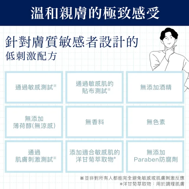 【LUCIDO 倫士度】男性敏感肌化妝水/乳液110ml*3(2款任選)