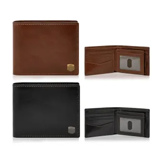 【FOSSIL】Hayes真皮零錢袋皮夾 (禮盒組附鐵盒 兩色可選)