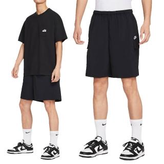 【NIKE 耐吉】As M Nk Club Utility Short 男款 黑色 寬鬆 休閒 工裝 短褲 IH5048-010