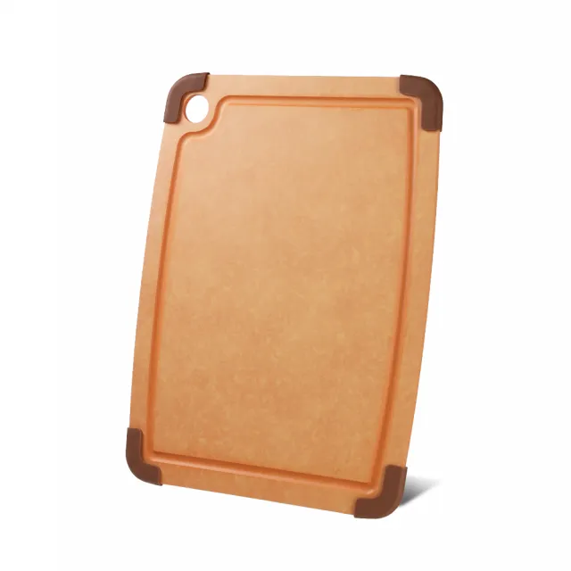 【mo select】超值2入組 高密度抗菌防霉止滑木纖維砧板L(砧板/沾板/抗菌砧板/切菜板/導水溝槽)