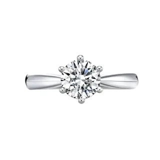 【鉅曜】IGI 最白D色 30分 經典鑽石戒指 K金 (培育鑽石 婚戒 對戒 鑽戒 培育鑽石)