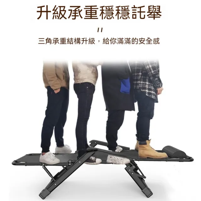 午休椅午睡折疊躺椅(折疊躺椅/家用靠背戶外折疊椅子/懶人可坐可躺便攜沙灘椅)