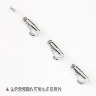 【菠蘿選畫所】畫軌配件零售 - 1.2m尼龍吊線(掛畫軌道五金/掛展畫廊掛畫勾/吊畫尼龍線/吊圖尼龍線)