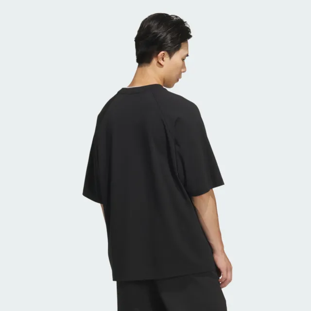 【adidas 愛迪達】愛迪達 Fustl M Tee Ss3 男 T恤 運動上衣 休閒短袖 黑 亞版(KH1485)