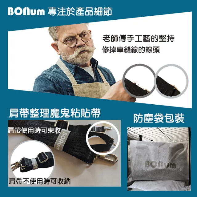 【BONum 博紐】雙11 女用多隔層細紋單肩商務電腦包(女用 時尚 單肩 托特包 電腦包 筆電 