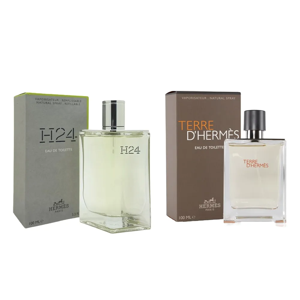 Hermes 愛馬仕】大地男性淡香水/ H24男性淡香水100ml - momo購物網