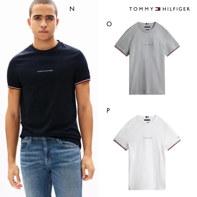 【TOMMY HILFIGER】官方旗艦館 男士精選短袖T恤 多款任選
