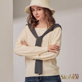 【SiOHER 熹歐禾】現貨 名媛造型領精品上衣三件組(女裝/女上衣/氣質/百搭/通勤)