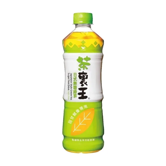 【茶裏王】日式無糖綠茶600mlx24入/箱