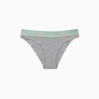 【CALVIN KLEIN】官方旗艦館 CK ATHLETIC 運動棉質丁字褲_灰色