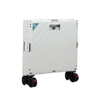 【青禾坊】特仕升級版四輪萬向 寵物折疊車(折疊手拉車/寵物推車/折疊購物車/手推車/露營推車/拉拉車)