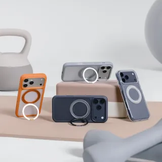 【MAGEASY】iPhone 17 MagStand 360 M 旋轉支架防摔磁吸手機殼(iPhone 17/Air/Pro/Pro Max)