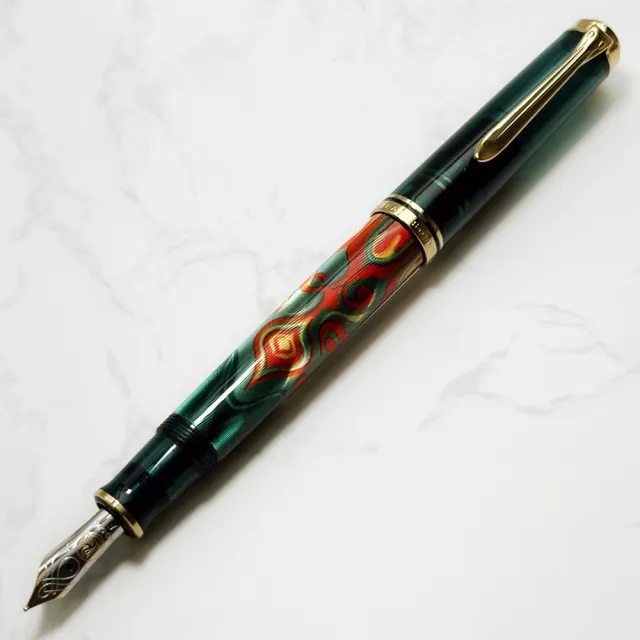 【Pelikan】百利金M600 ART Collection RudiRother魯迪羅瑟鋼筆(附贈原廠手提袋、墨水)