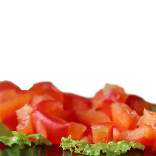 【田食原】新鮮冷凍番茄丁1000gX5包(解凍即食 歐洲進口 健康餐 冷凍鮮果 多種料理搭配)