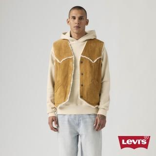 【LEVIS】西部牛麂皮背心 刷毛背心 男生上衣 熱賣單品 004GO-0000
