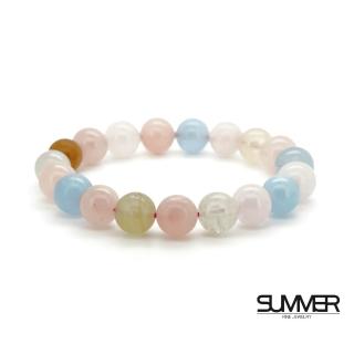 【SUMMER 寶石】增強人際關係愛情運摩根石手珠(10MM)