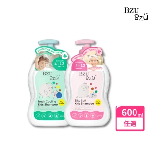 【BZU BZU】兒童洗髮精600ml(清爽舒緩/絲滑柔順 任選)