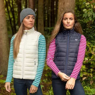 【MAC IN A SAC】女款輕暖袋著走保暖羽絨背心(LDS179戶外休閒/洋蔥式穿搭/輕量易攜帶/素面百搭款)