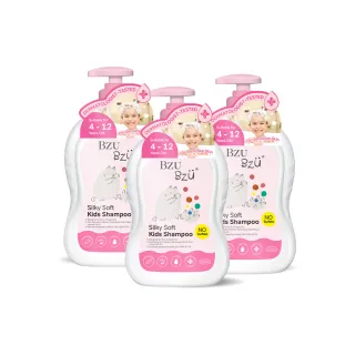 【BZU BZU】兒童洗髮精 600ml*3入(絲滑柔順 /清爽控油 任選)