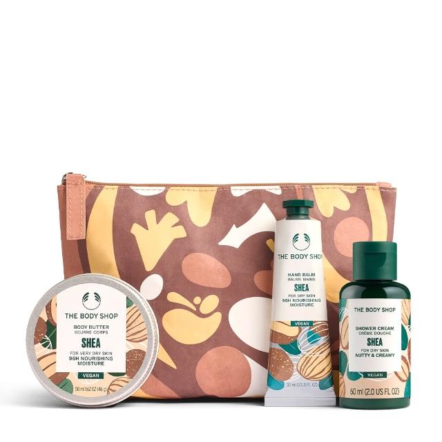 【THE BODY SHOP 美體小舖】乳油木果修護旅行組(生日禮物/情人節禮物)