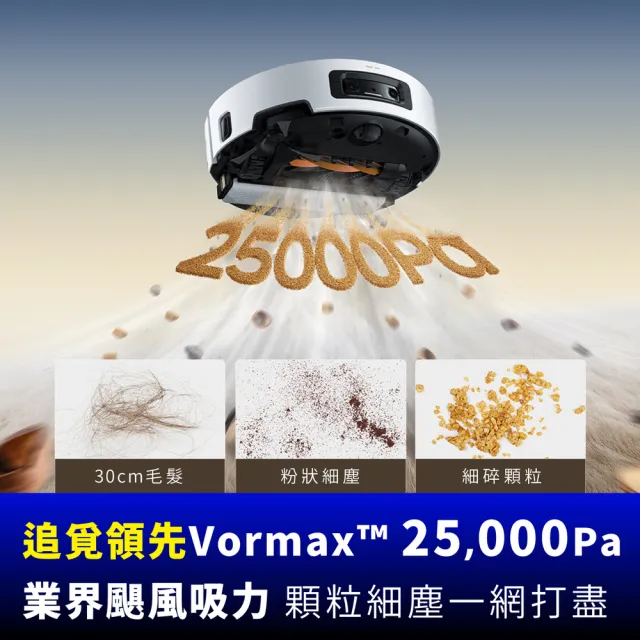 【Dreame 追覓科技】旗艦狂銷！Aqua 10 Pro Track履帶式活熱水洗地旗艦機皇(45°C熱水洗地/LDS升降雷達)