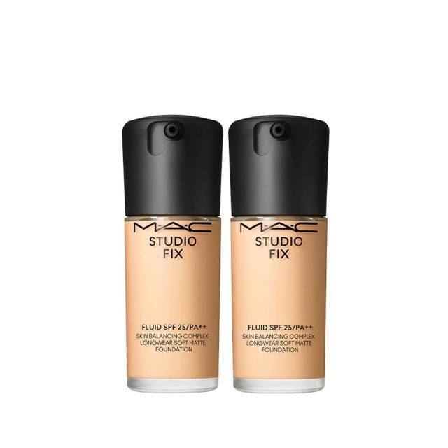 【M.A.C】超持妝濾鏡粉底液 SPF25/PA++ 30mlx2(新品 多色任選 #詐片粉底)