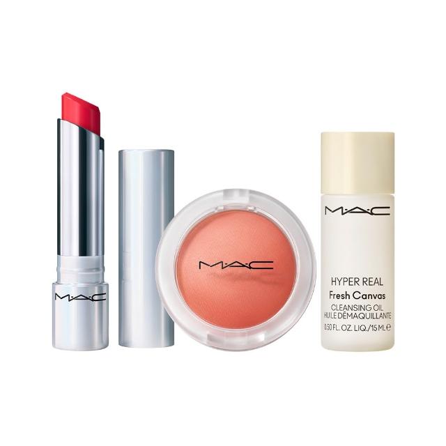 【M.A.C】超漾光幻色任搭組(超漾光幻色嫩唇凍任選色x1/ 超漾光持色奶凍腮紅x1)