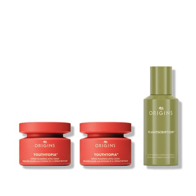 ORIGINS品木宣言 蘋果奇肌水嫩彈潤乳霜 保濕修復 維持肌膚彈性