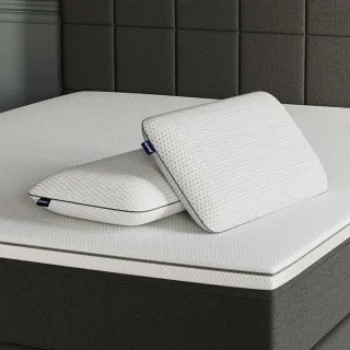 【德國Emma】黑鑽石記憶枕2入組(涼感科技記憶棉 自由調整高低度)