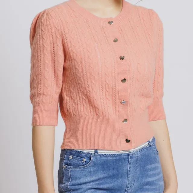 【SuperWands】歐洲緹花羊毛小外套組