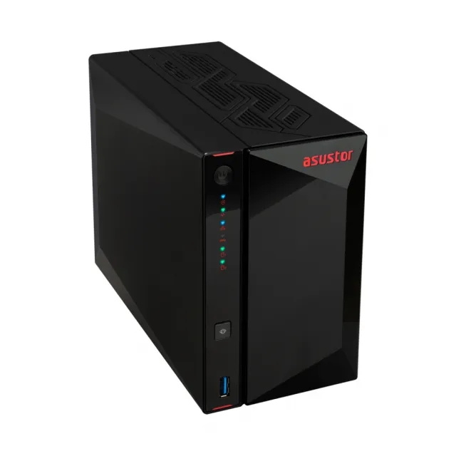 【ASUSTOR 華芸】搭希捷IronWolf 8TBx2★AS5402T 2Bay NAS 網路儲存伺服器