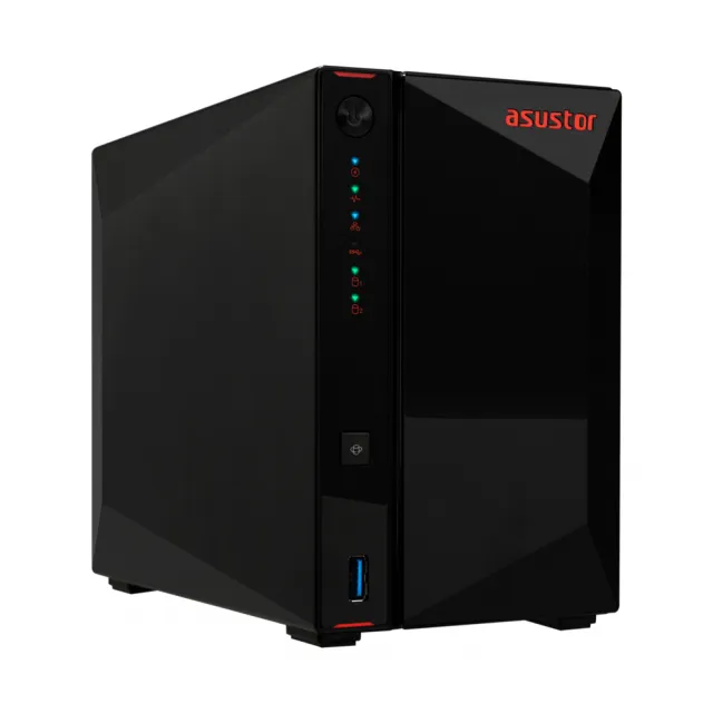 【ASUSTOR 華芸】搭希捷IronWolf 4TBx2★AS5402T 2Bay NAS 網路儲存伺服器