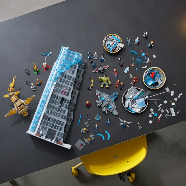 【LEGO 樂高】漫威超級英雄系列 76269 復仇者大樓(Avengers Tower 復仇者聯盟 鋼鐵人 美國隊長 索爾)