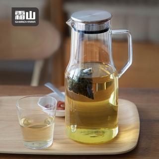 【SHIMOYAMA 霜山】高透耐熱玻璃冷水瓶-1.6L(耐熱玻璃冷水瓶/冷水壺/玻璃水瓶)