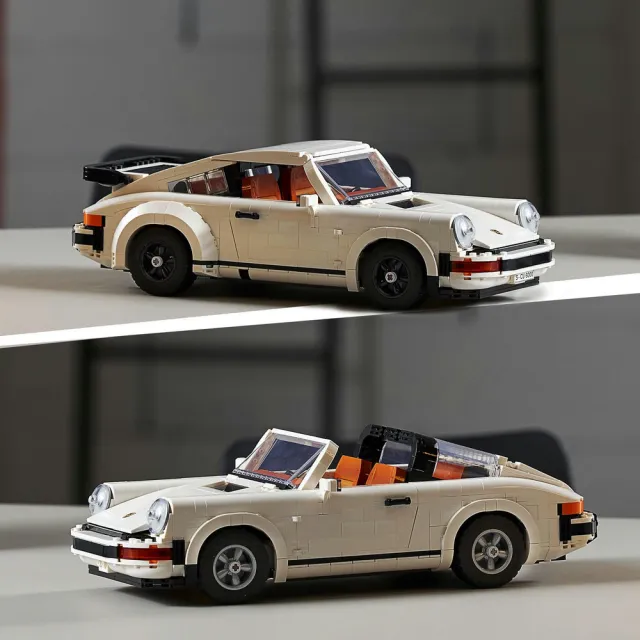 【LEGO 樂高】Icons 10295 Porsche 911(保時捷 模型車 跑車 禮物)
