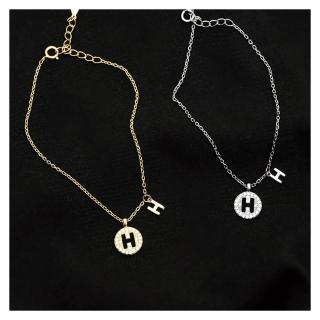 【HERA 赫拉】潮流H手鍊&項鍊 AB052503(潮流 H 手鍊 項鍊)